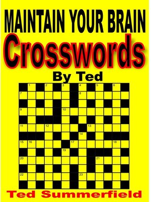 cover image of Crossword Puzzles by Ted. Volume One.